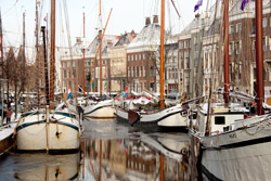 Spes Mea in Groningen as hotelship for overnight stays during Noorderslag or Newyear