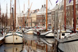 Spes Mea in Groningen als hotelschip voor overnachtingen bijvoorbeeld tijdens Noorderslag of Oud/Nieuw